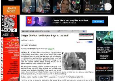 Ginger Gilmour Press Archive