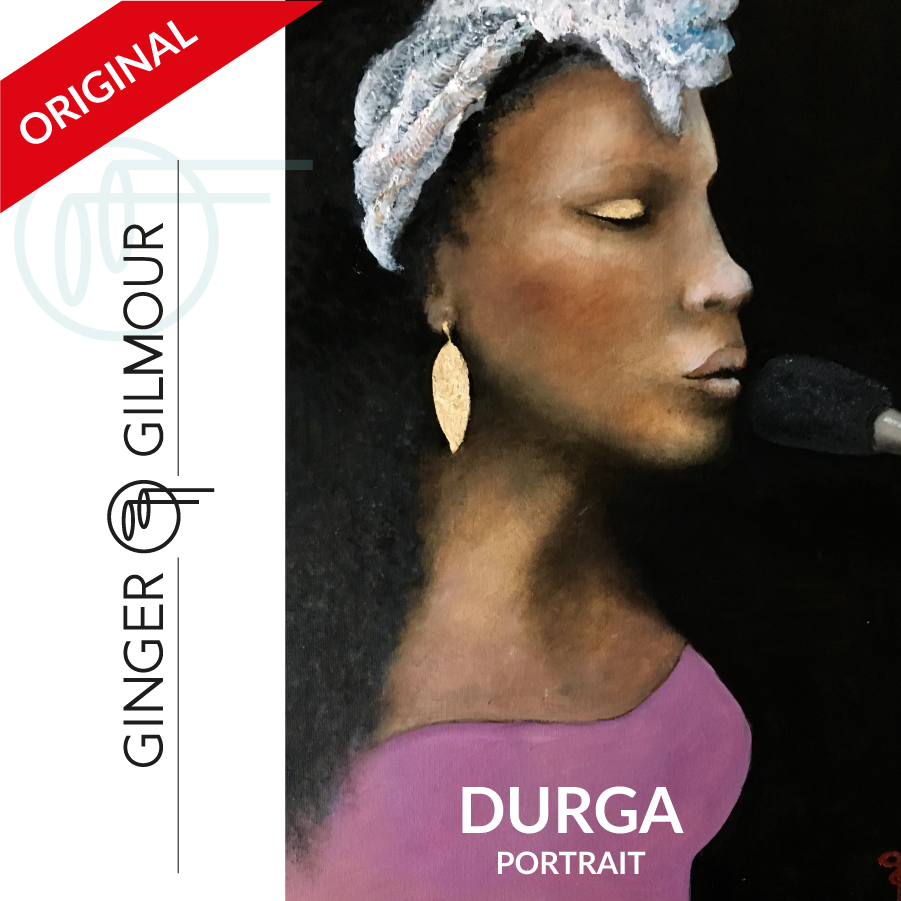 Durga McBroom (2) - Portrait by Ginger (Original)