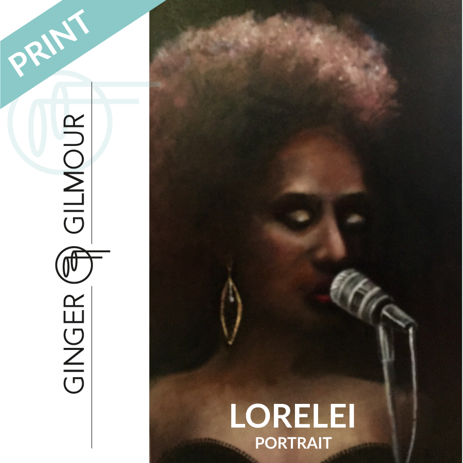 Lorelei McBroom - Portrait by Ginger (Print)